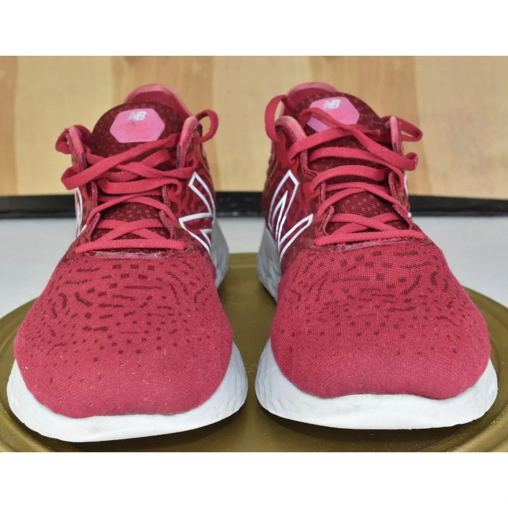 New Balance Beacon v3 Men Shoes  Size 14 Red Maroon Athletic Running Sneakers